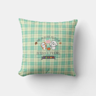 bubbly and friends celebrate mid autumn festival cushion