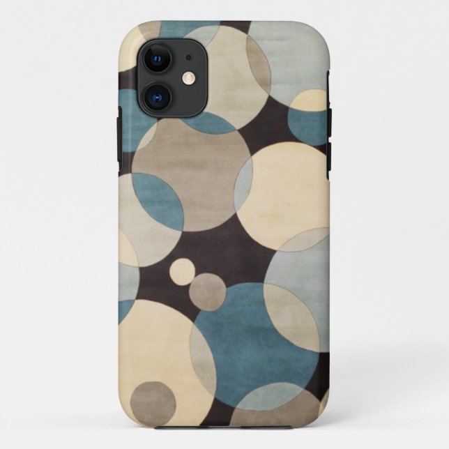 Bubbly Blue IPhone Case (Back)