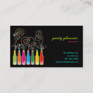 Bubbly Celebrations! Party Planner Profile Card /