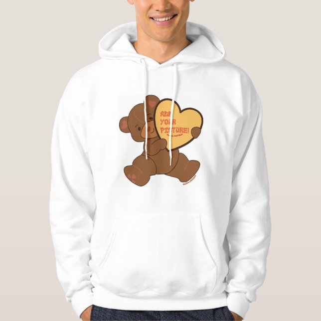 Bubbly Cute Bear Brown Colorway Sweatshirt (Front)
