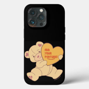 Bubbly Cute Bear Pink Colorway iPhone 13 Pro Case
