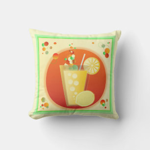 Bubbly Drinks Party Pillows