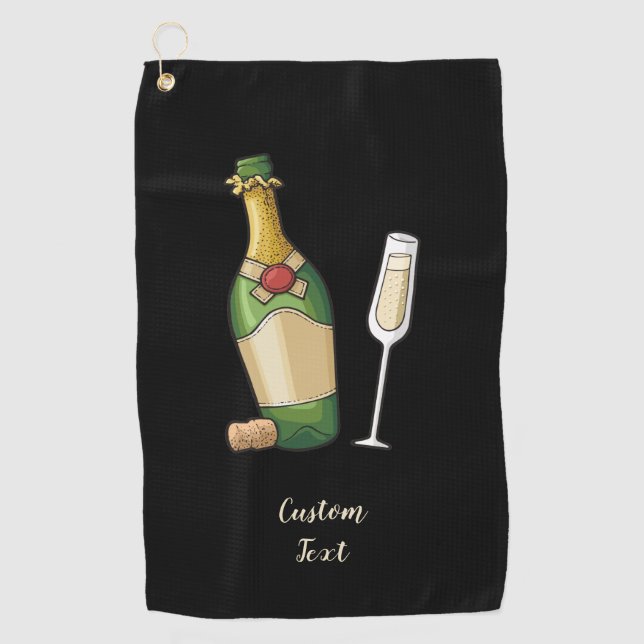 Bubbly Golf Towel (Front)