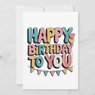 Bubbly Happy Birthday