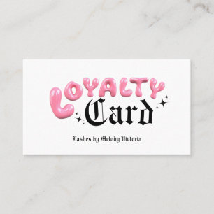 Bubbly Loyalty Business Card