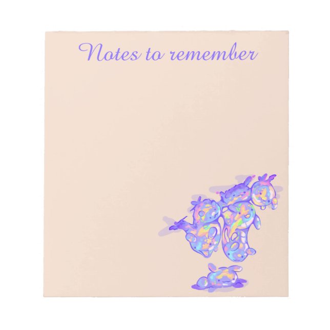 Bubbly notes to remember (Front)
