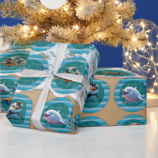 Bubbly Seas 1 Wrapping Paper Rolls