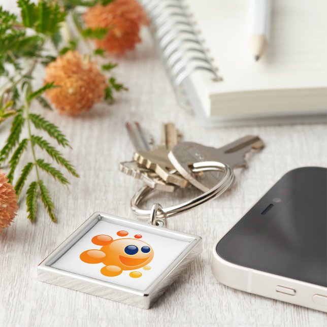 BUBBLY SUN KEY RING (Side)