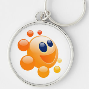 BUBBLY SUN KEY RING