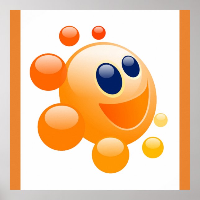 BUBBLY SUN POSTER (Front)
