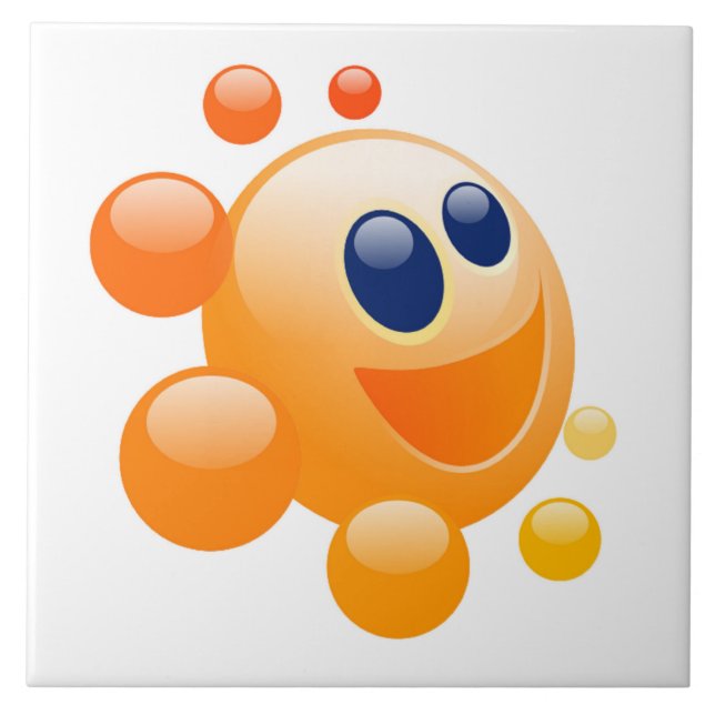 BUBBLY SUN TILE (Front)