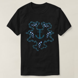Bubbly Waters Chain and Anchor T-Shirt