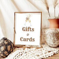 Bubbly Wine glasses Bridal shower gift & Cards