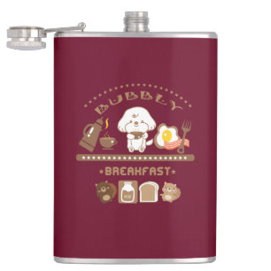 Bubbly's breakfast hip flask