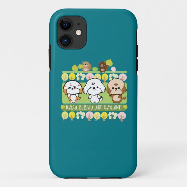 Bubbly's friend Daisy and caramel Case-Mate iPhone Case (Back)