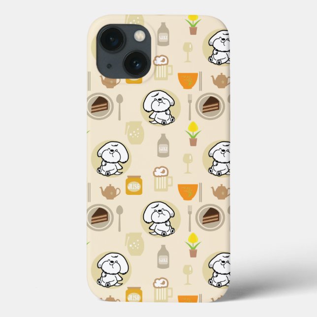 Bubbly's full belly patterns Case-Mate iPhone case (Back)