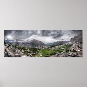 Bubbs Creek Valley - John Muir Trail Poster