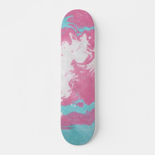Buberry swirl skateboard (Front)