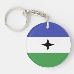 BUBI Bantu People ethnic flag Key Ring