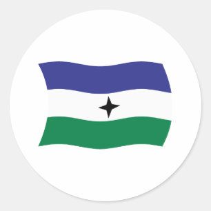 Bubi Nationalist Flag Sticker