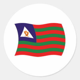 Bubi Tribal Flag Sticker