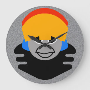 Bubla-Chan Clupkitz Chroniker Large Clock