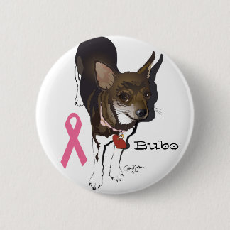 Bubo, the chihuahua 6 cm round badge