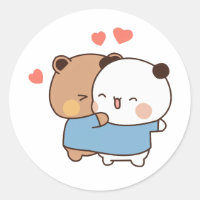 bubu and dudu Milk and Mocha Bears Kawaii couple