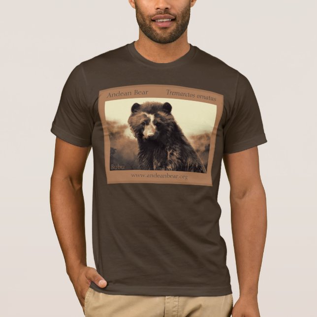Bubu Portrait  - Sepia T-Shirt (Front)