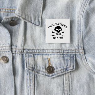Buccaneer Brand Button
