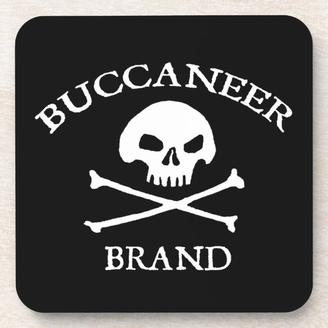 Buccaneer Brand Coaster (Front)