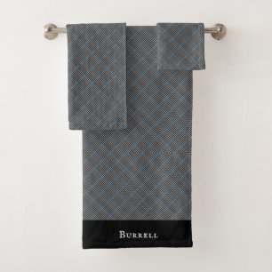 Buccleuch Check Highland Gladstone Pattern Bath Towel Set