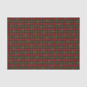 Buccleuch Official Tartan with monogram / initials Tissue Paper