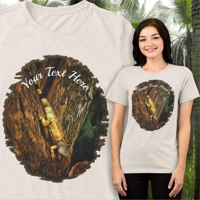 Bucerias Iguana 1069 Tri-Blend Shirt (Creator Uploaded)