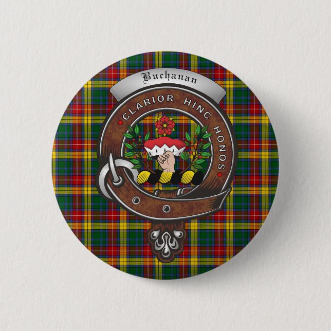 Buchanan Clan Badge Buttons (Front)