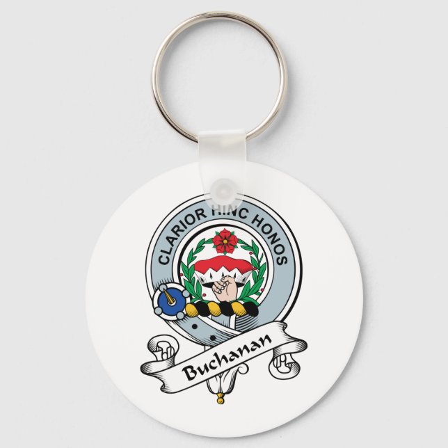 Buchanan Clan Badge Key Ring (Front)