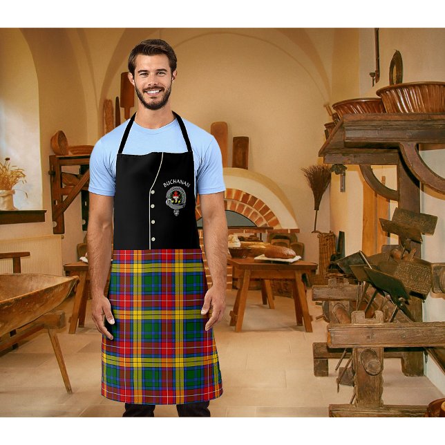 Buchanan Clan Badge & Tartan Kilt Apron (Creator Uploaded)