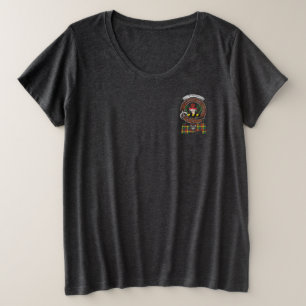 Buchanan Clan Badge Women's Pocket Plus Size T-Shirt