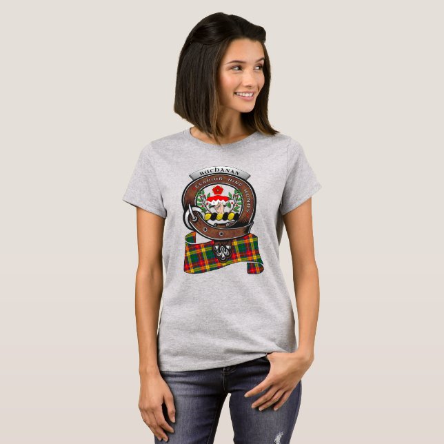 Buchanan Clan Badge Women's  T-Shirt (Front Full)