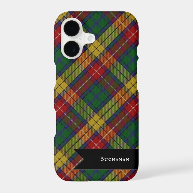 Buchanan Clan Tartan Plaid Pattern (Back)
