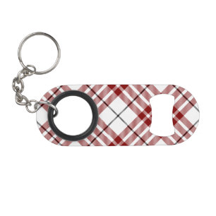 Buchanan clan tartan red white plaid