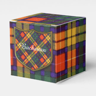 Buchanan Family clan Plaid Scottish kilt tartan Favour Box