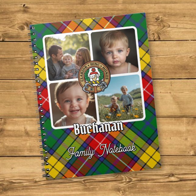 Buchanan Family Photo Collage Notebook (Creator Uploaded)