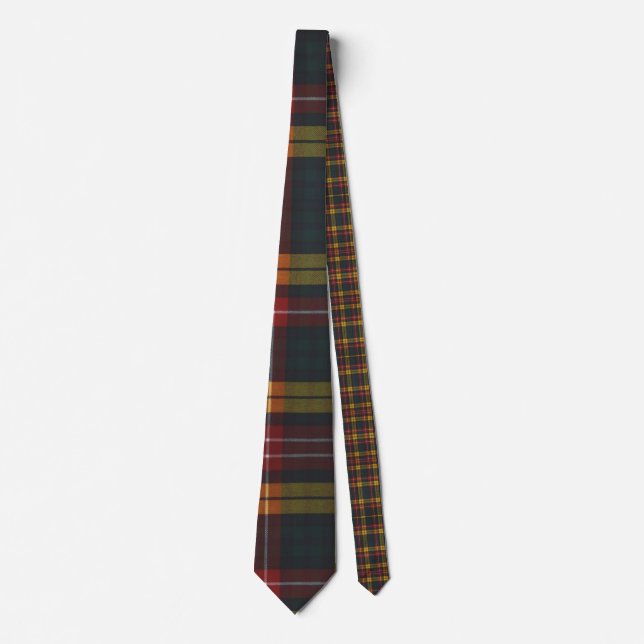 Buchanan Modern Tartan Tie (Front)