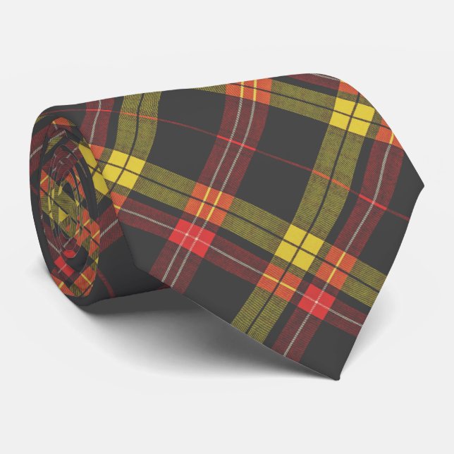 Buchanan Modern Tartan Tie (Rolled)
