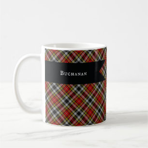 Buchanan Old Dress Scottish Clan Tartan Plaid Coffee Mug