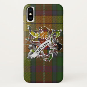 Buchanan Tartan Lion Case-Mate iPhone Case