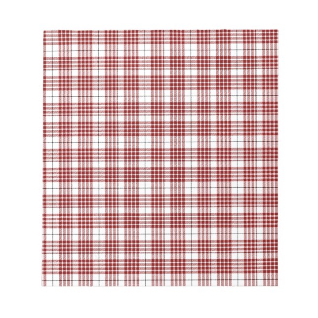 Buchanan Tartan Notepad (Front)
