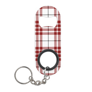 Buchanan tartan red white plaid