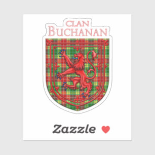 Buchanan Tartan Scottish Plaid Lion Rampant